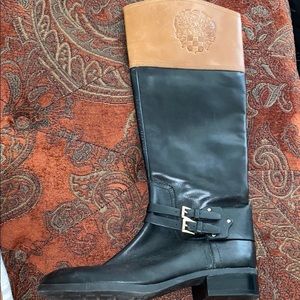 Black/Brown Vince Camuto Boots